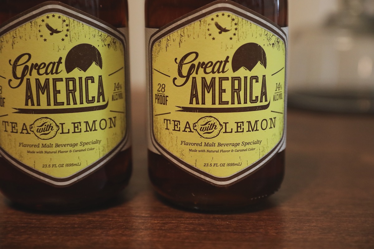 Great America Tea With Lemon Flavor