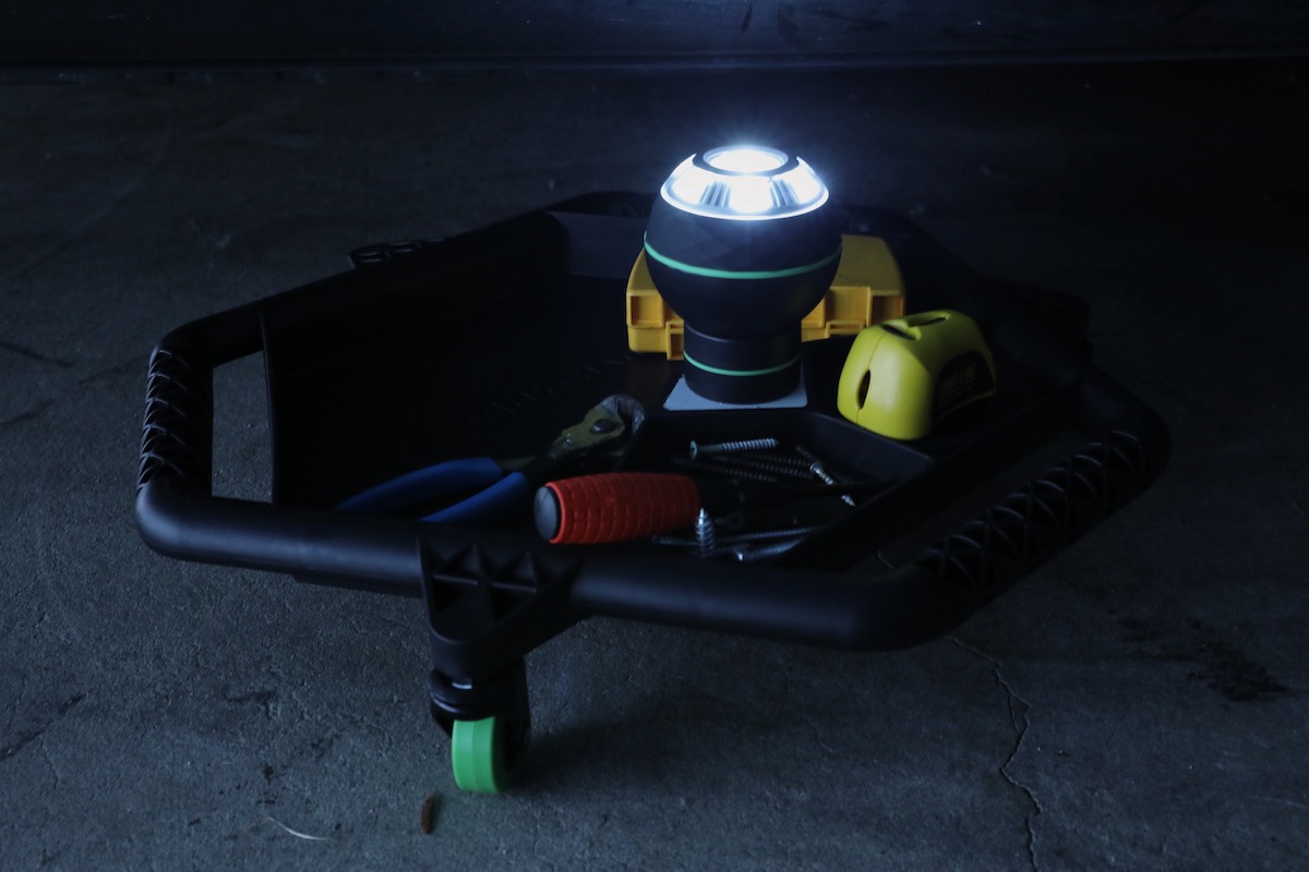 POD Light attached to Creeper Tool