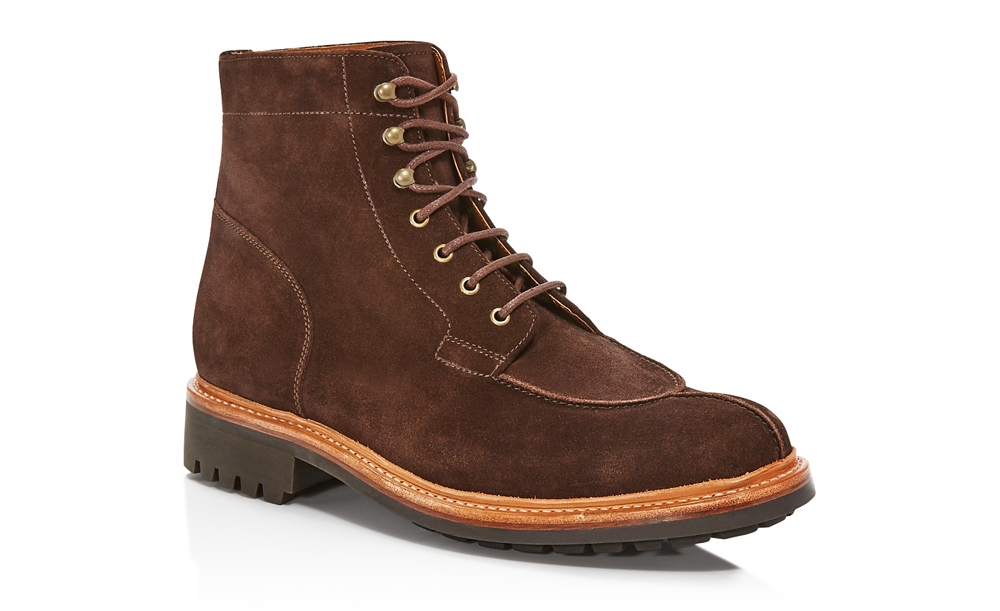 Grenson Grover Brown Suede Boots