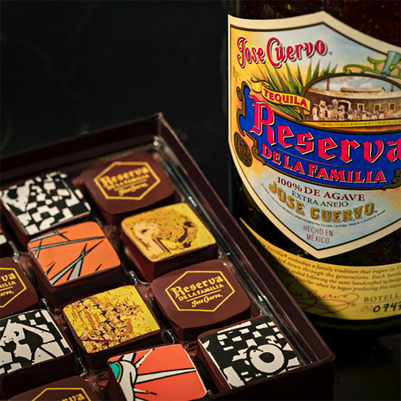 Jose Cuervo Boozy Chocolates
